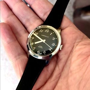 Mens CARAVELLE by Bulova Mechanical - Black Dial